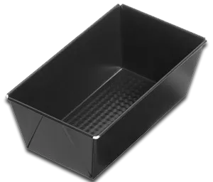 Keksówka / forma prostokątna 20 x 11 cm SNB - Czarna 1OD.FOR.13