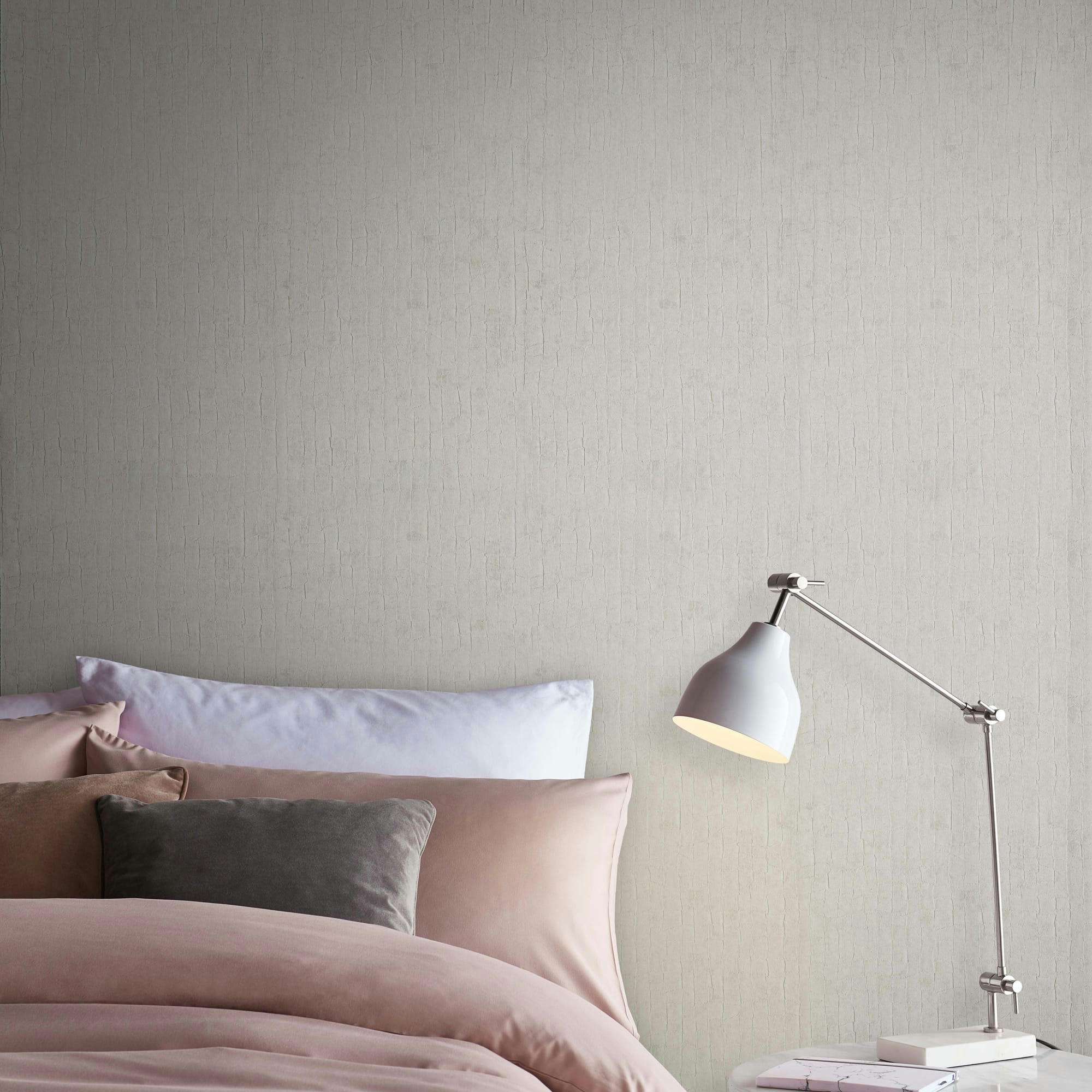 - papier peint serpentine grège 1005x52cm