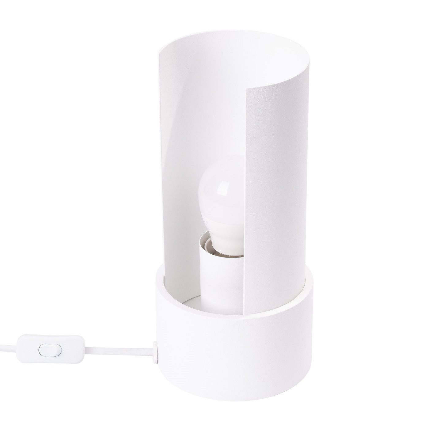 Lampka biurkowa IMPULS biały 1xE27x15W wym:21x10x10cm IP20 Pure Lume