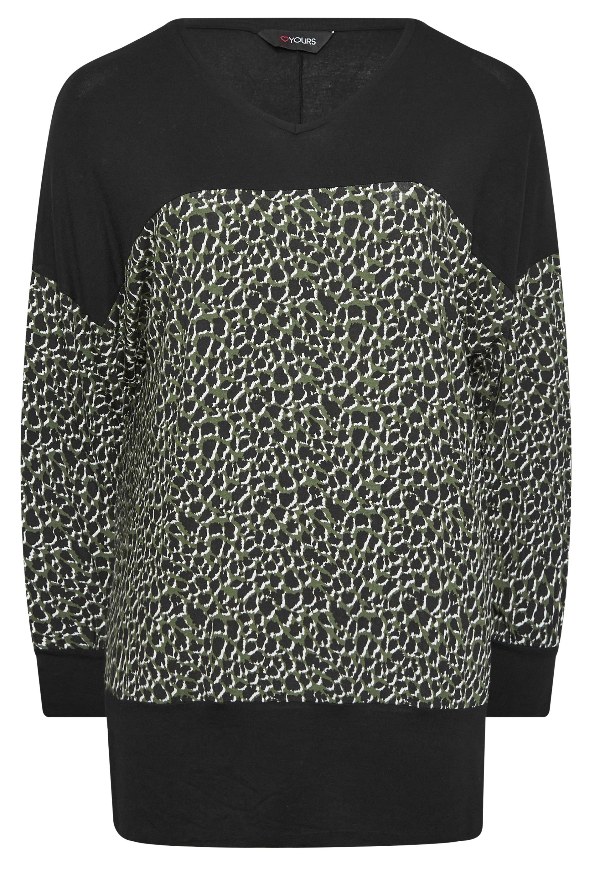 Yours Printed Long Sleeve Top