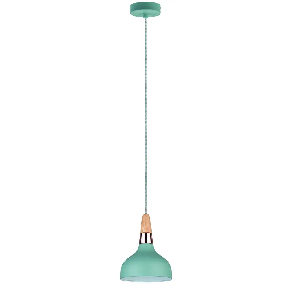 Paulmann Neordic Juna Hanglamp - 160mm - 20W - Softgroen/koper