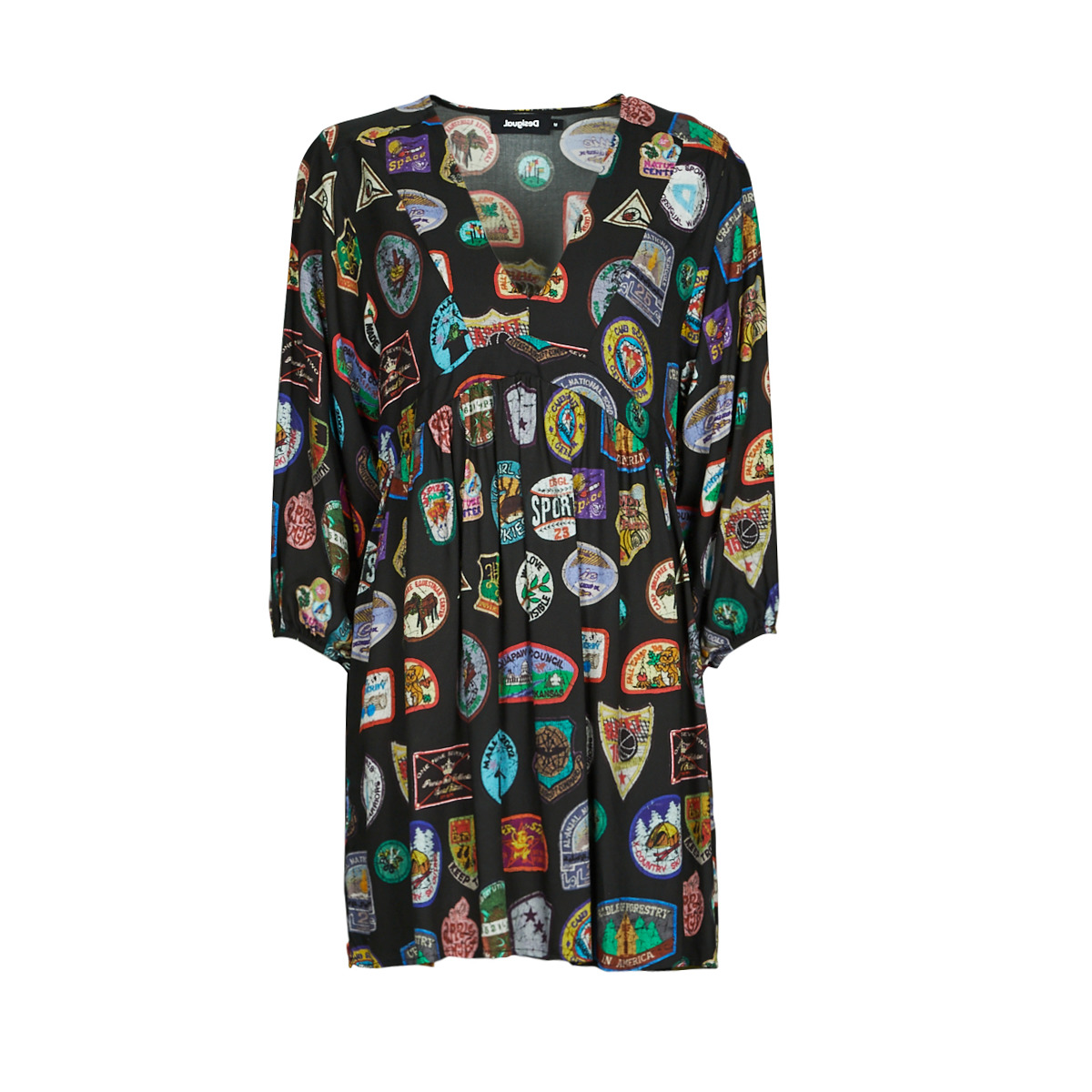 Desigual - STAMP - Black / Multicolour