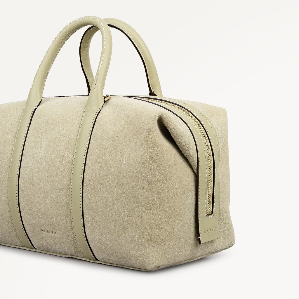 Bramwell Lane - Suede - Medium Ziptop Grab