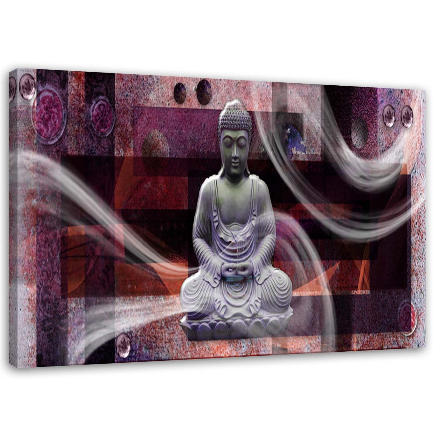 Feeby Obraz na płótnie Nowoczesny Budda Abstrakcja 60x40