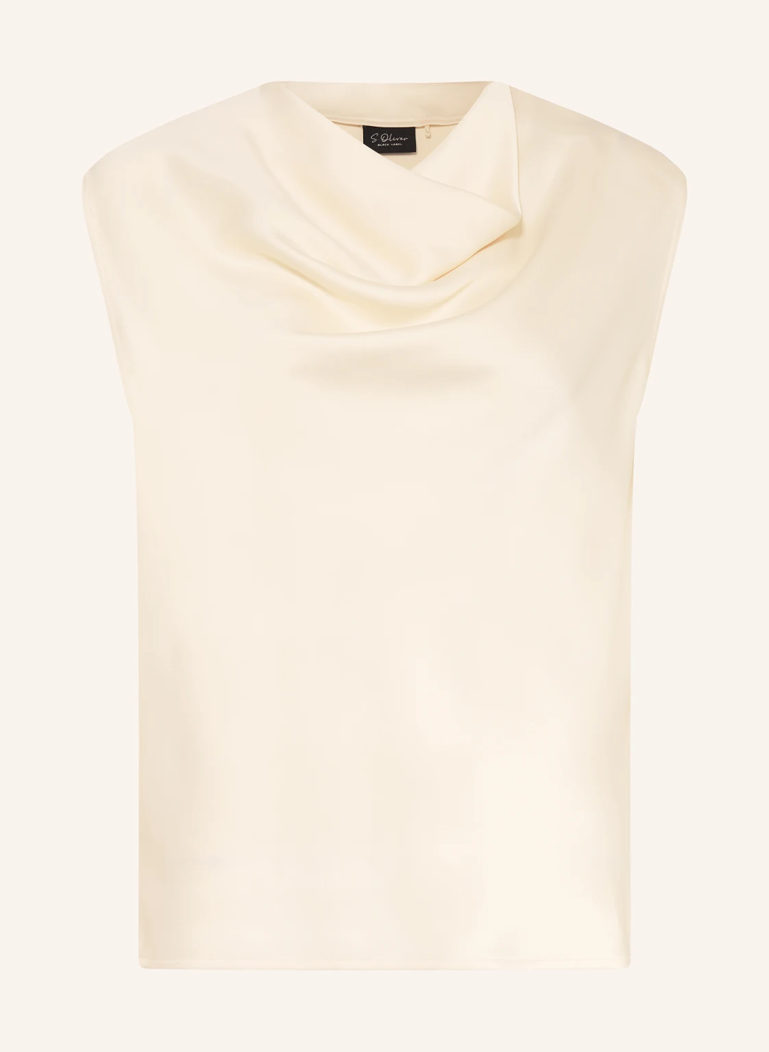 s.Oliver BLACK LABEL Blusentop aus Satin