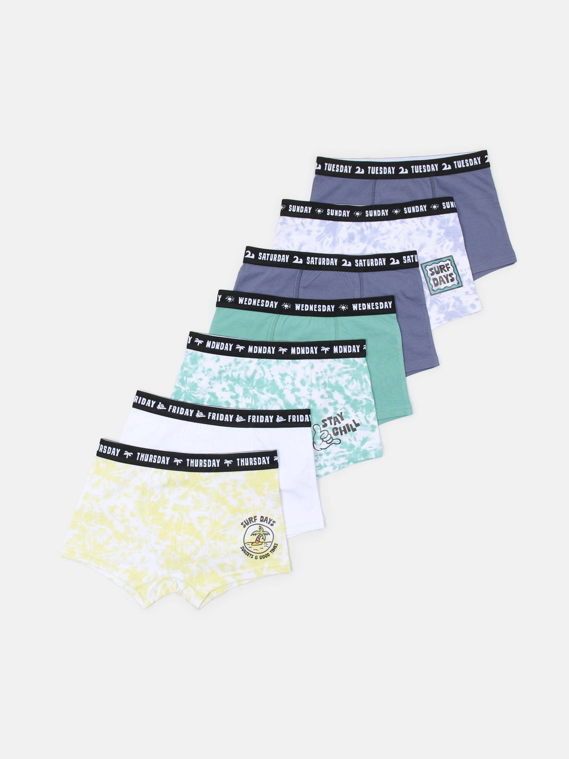 Bawełniane bokserki 7 pack