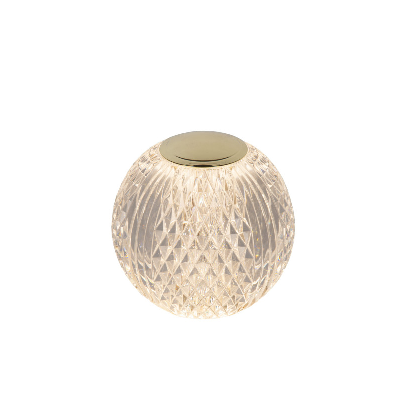 Lampe de table LED Cintra transparente Ø 11 cm 2 W LUCIDE