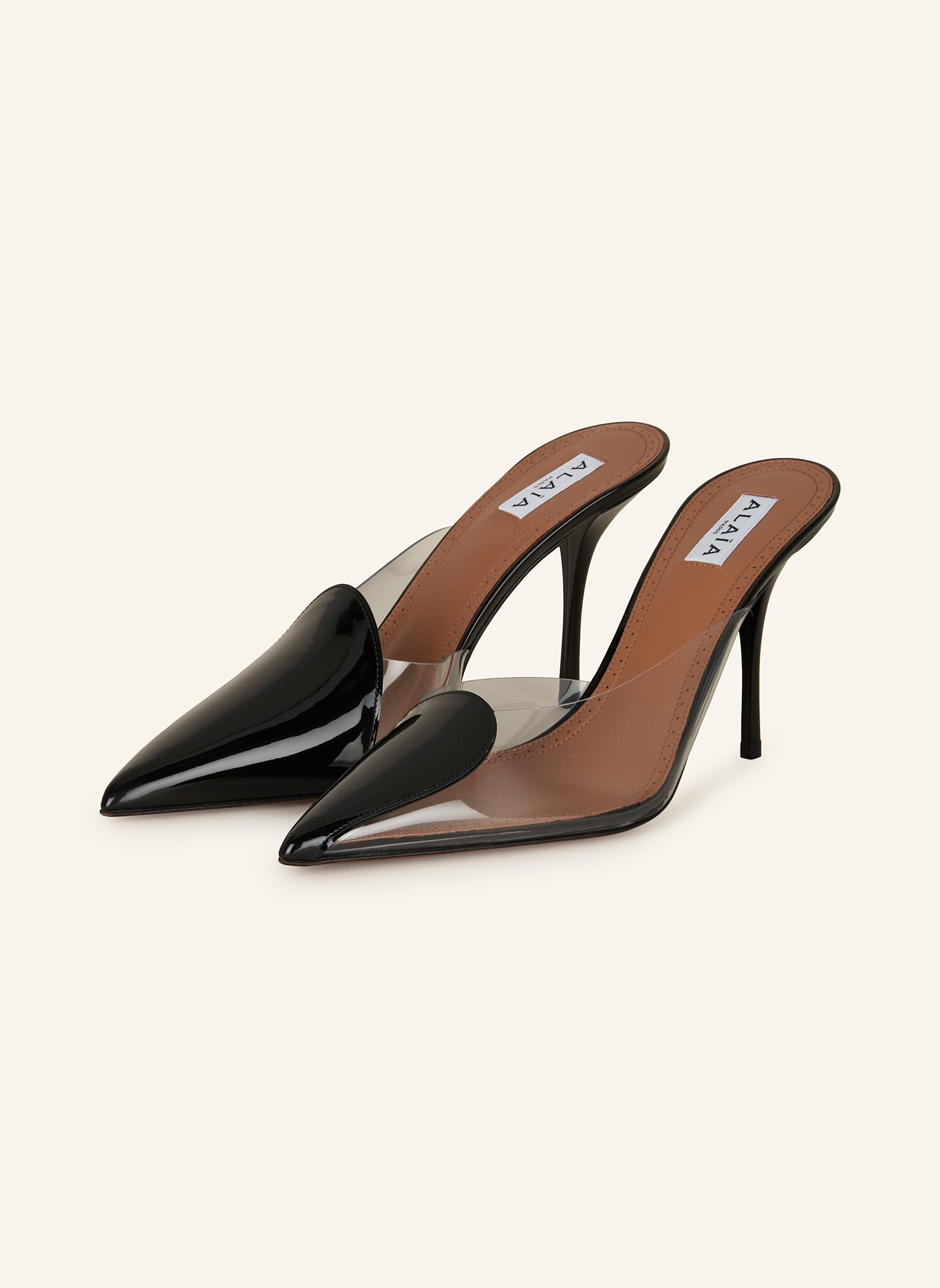 ALAÏA Mules CŒUR ABSTRAIT