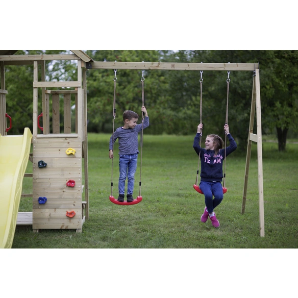 Kletterspielturm »Giraffe«, BxHxT: 340 x 270 x 340 cm, natur