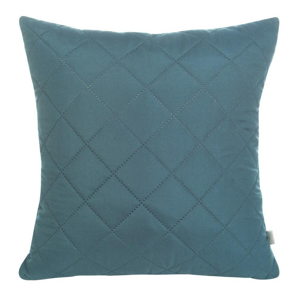 Poszewka 40x40 Alara 3 turkusowa ciemna geometryczny w romby