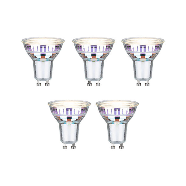 Eco-Line Kit Réflecteur LED 5x450lm 5x2,5W 3000K Argent