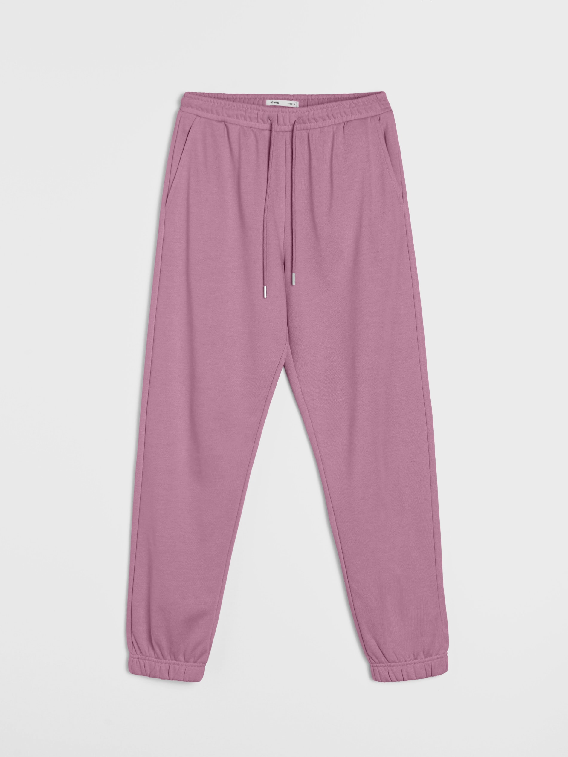 Dresowe spodnie jogger terry