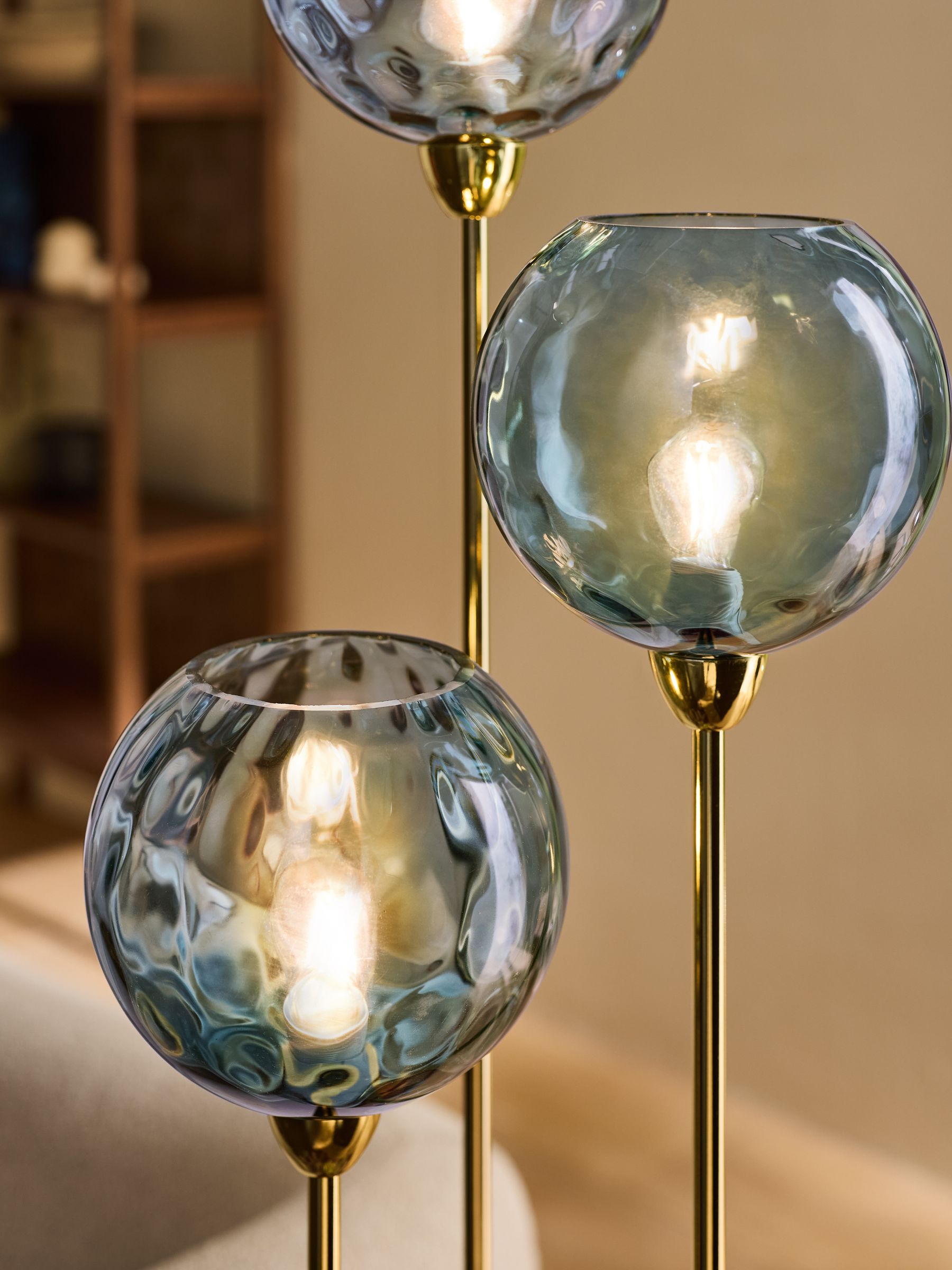 Blue Ilaria Floor Lamp