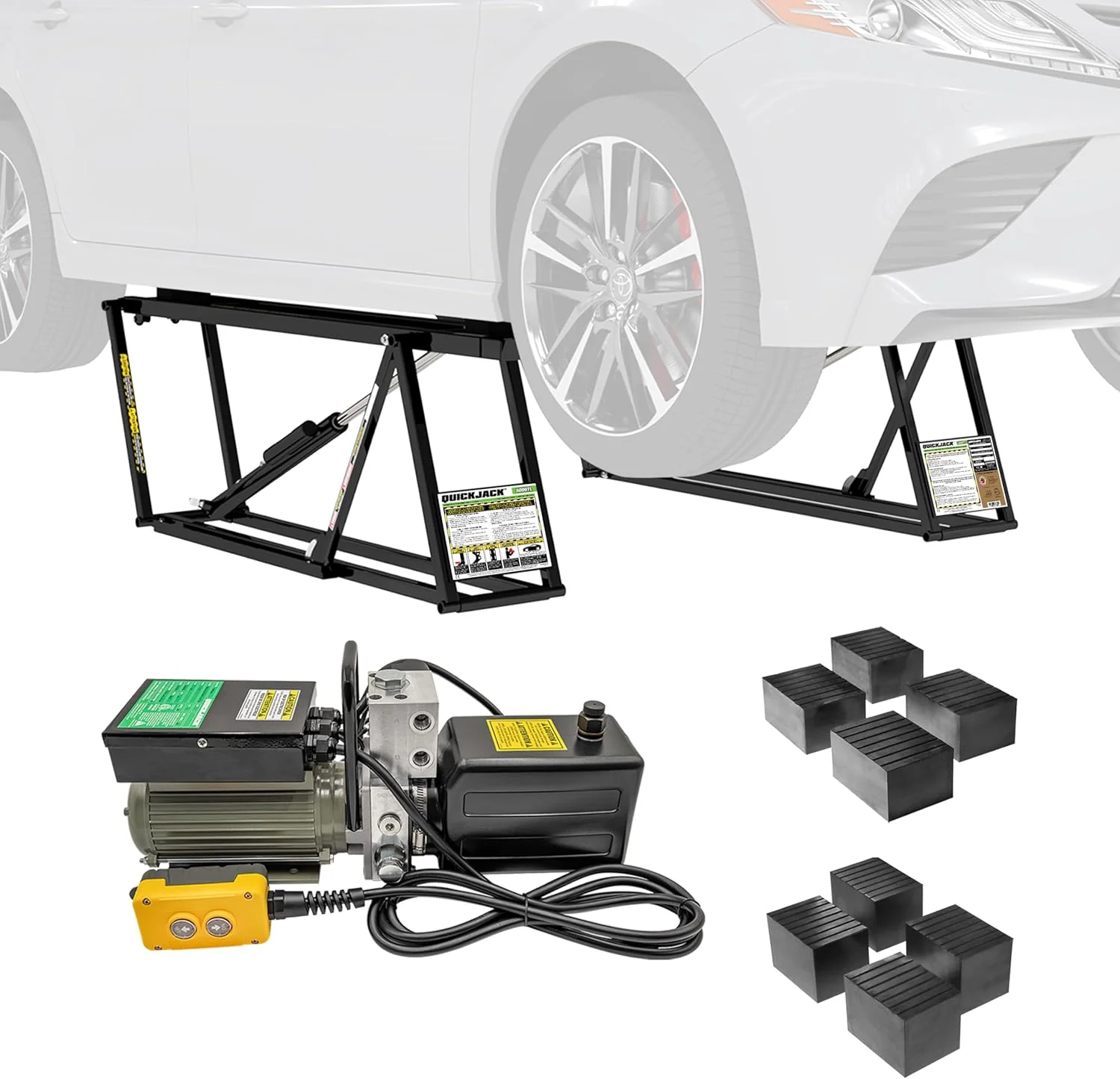 5000TL Portable Car Lift �C ALI Certified 5,000 lb Capacity with 110V Power Unit, Compact Alternative to a 2-Post Car Lift for Garage, Home Mechanics, DIY Auto Repair, or Shop Use
