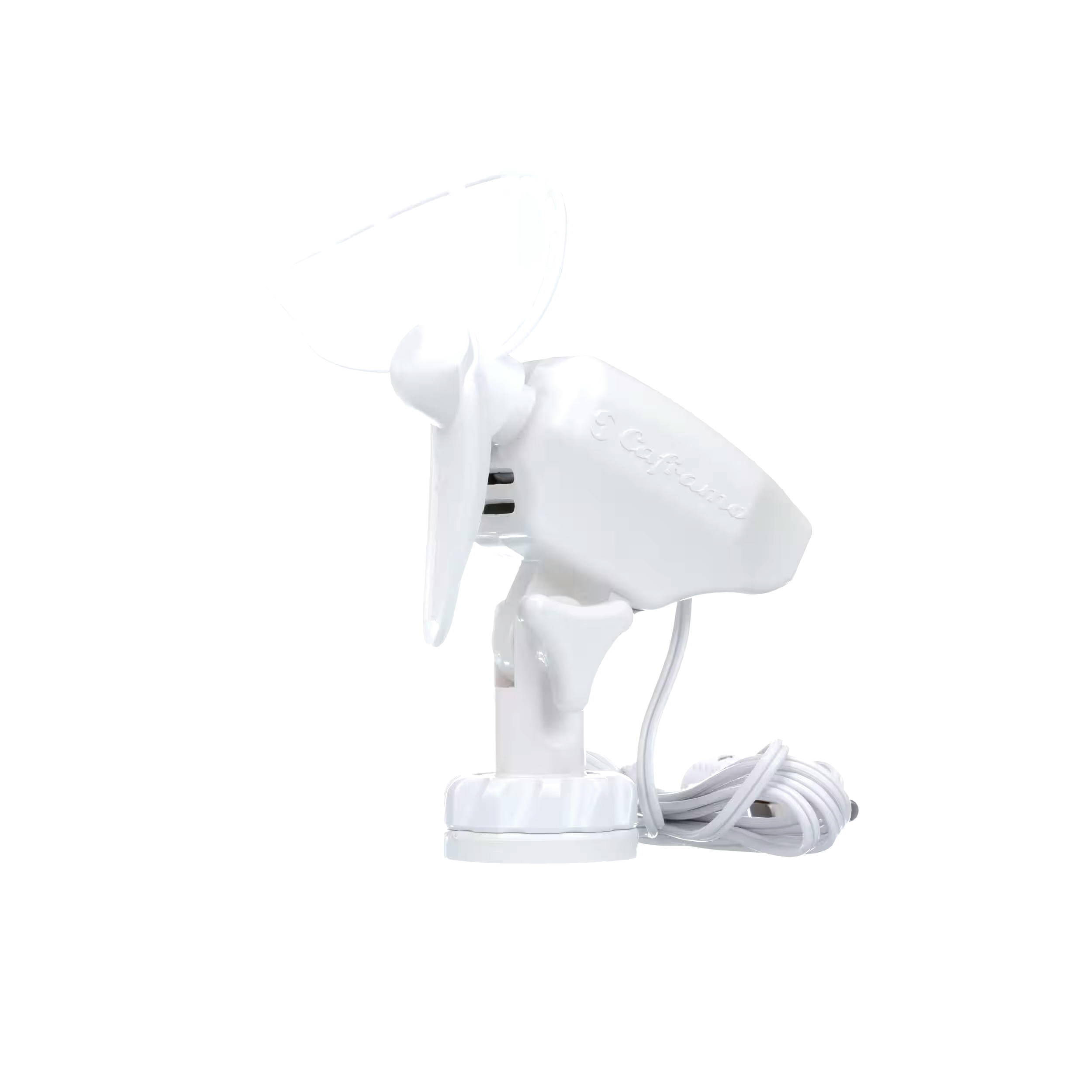 Caframo Ultimate 12V 2-Speed Cabin Fan with Lighter Plug, White