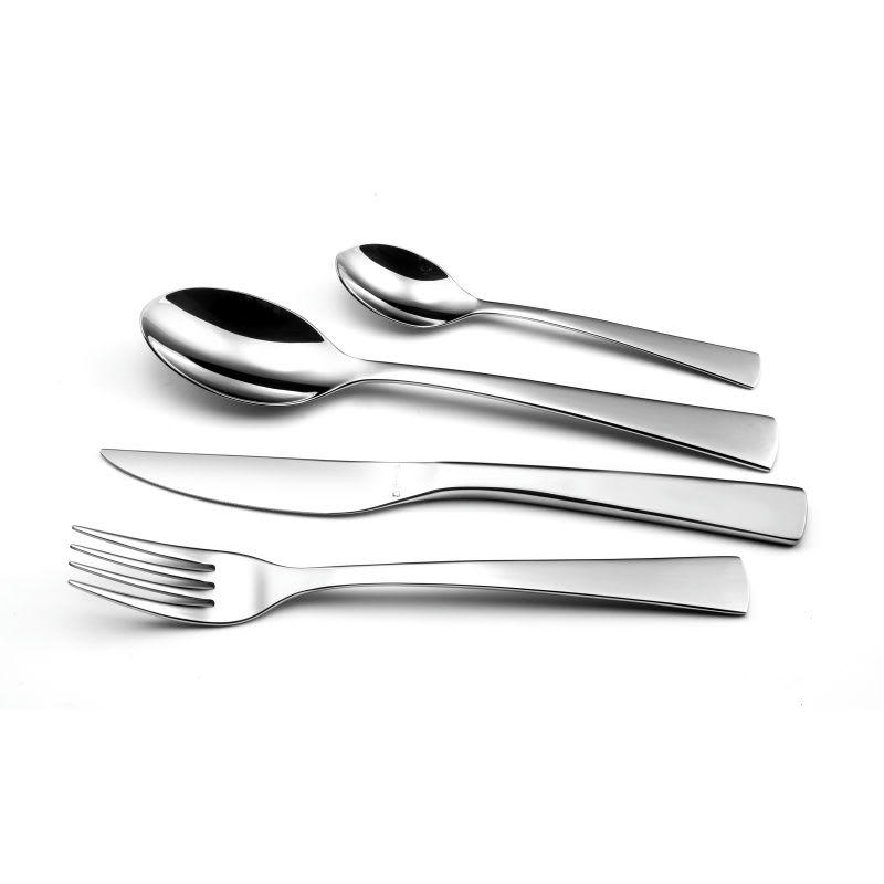 LIVIA - Ménagère 50 couverts en Acier Inoxydable