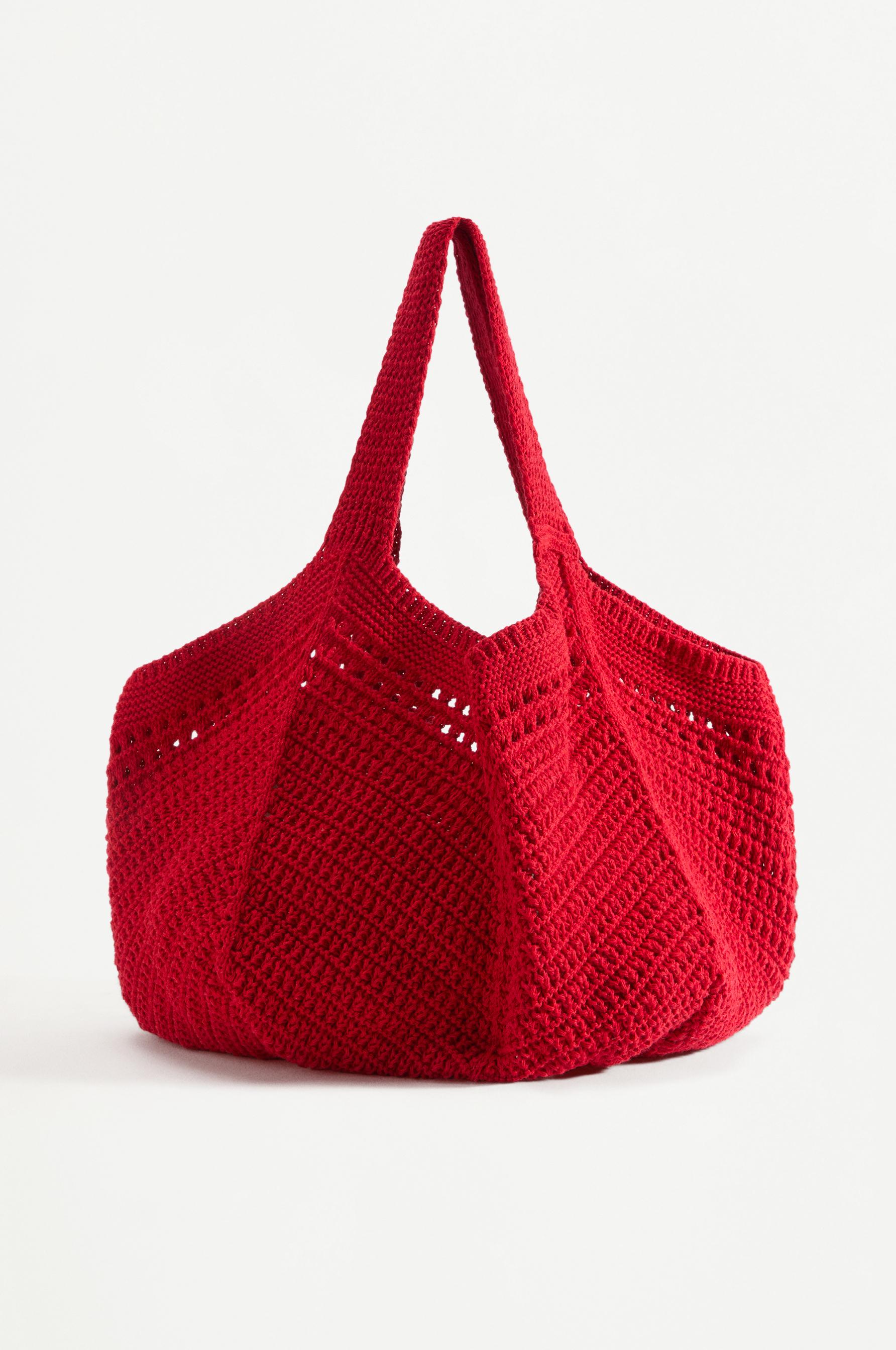 Bolso shopper crochet