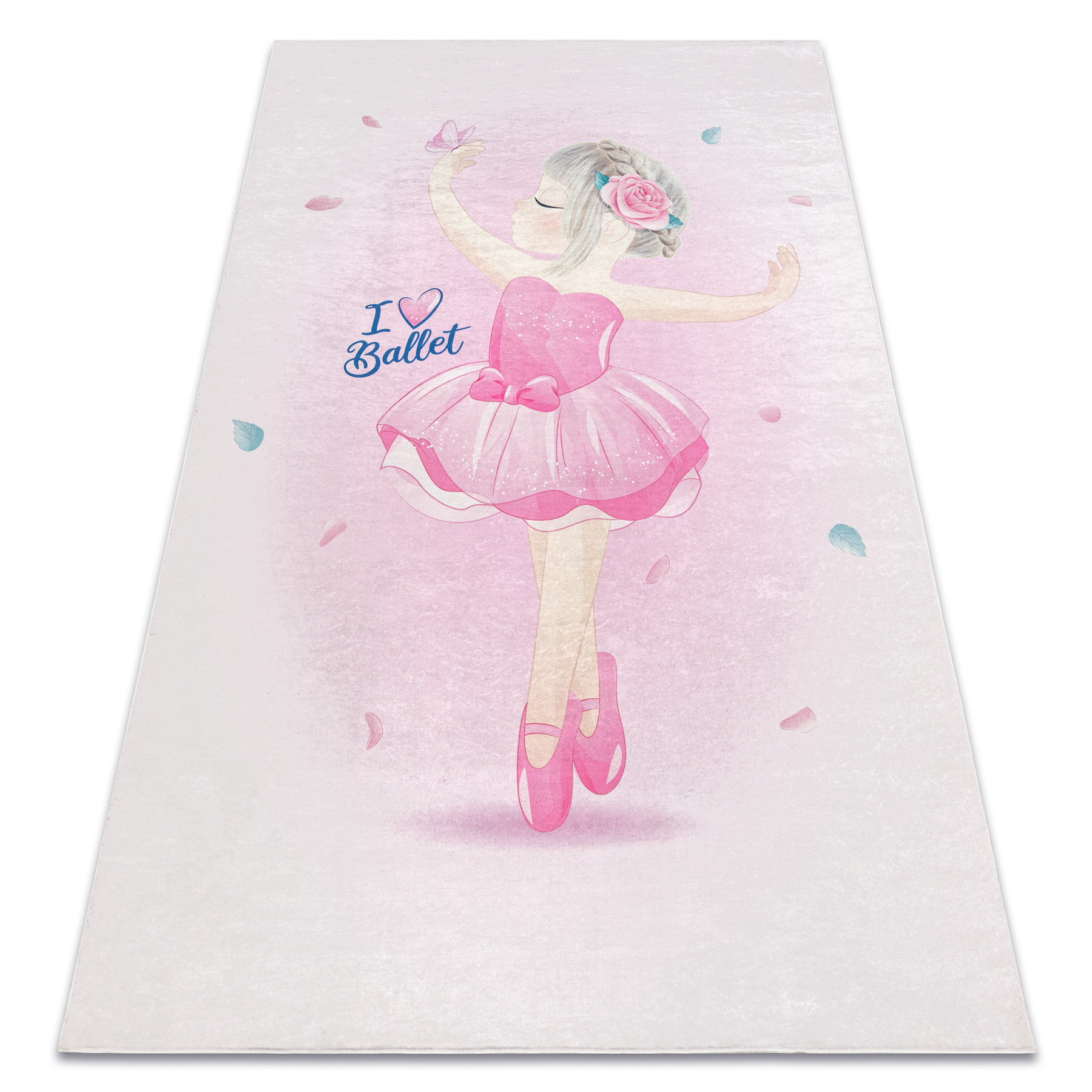Dywan do prania BAMBINO 42830 Balerina dla dzieci, 80x150 cm