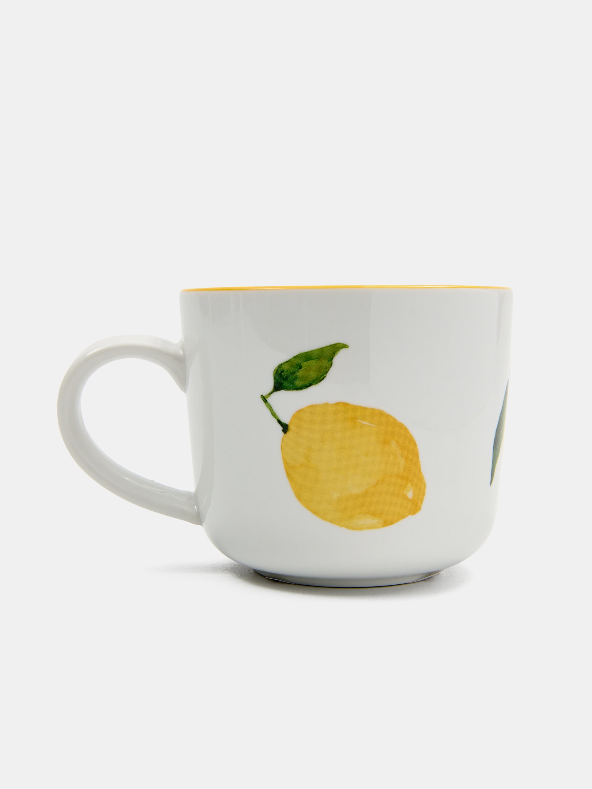 Ceramiczny kubek z motywem cytryn