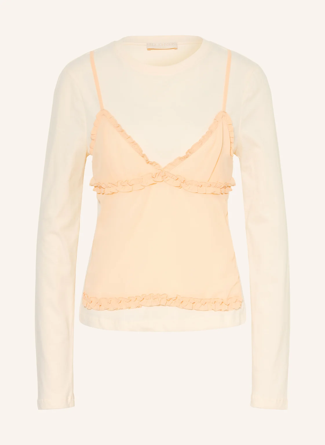 ULLA JOHNSON Longsleeve FREDA im Materialmix