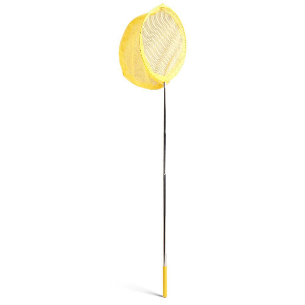 épuisette télescopique inox et polyester 38 à 86cm - 3 coloris