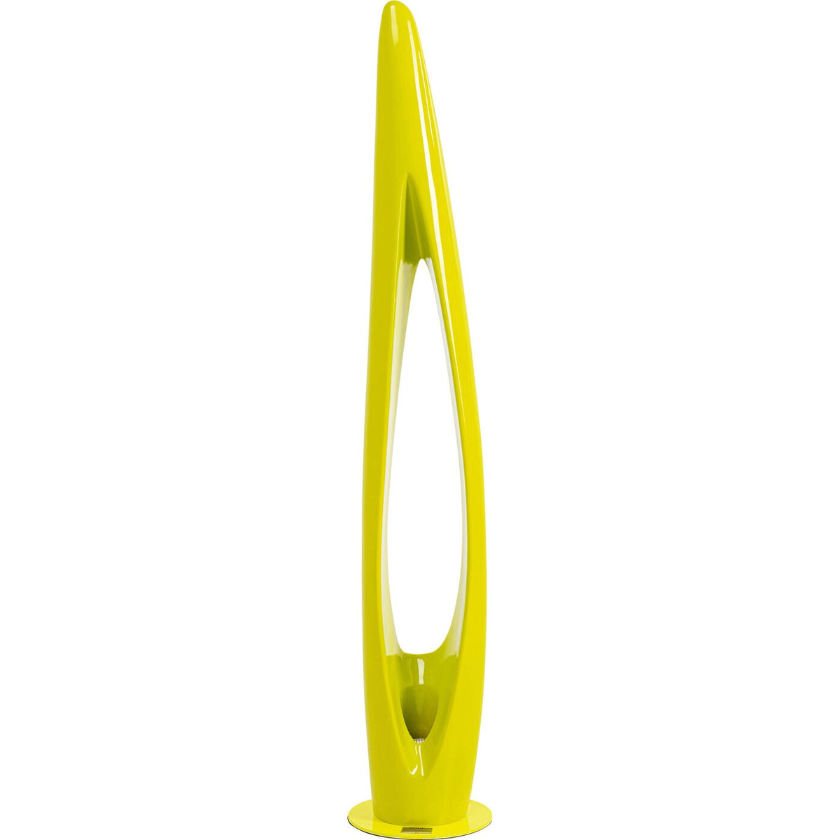 Kare Design Vloerlamp Flow Flame 132cm groen