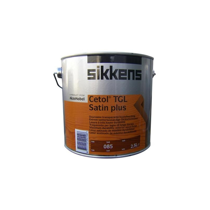Lasure TGL Plus teck satiné 2,5 L SIKKENS