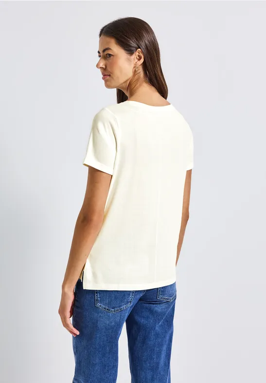 T-Shirt mit Frontprint