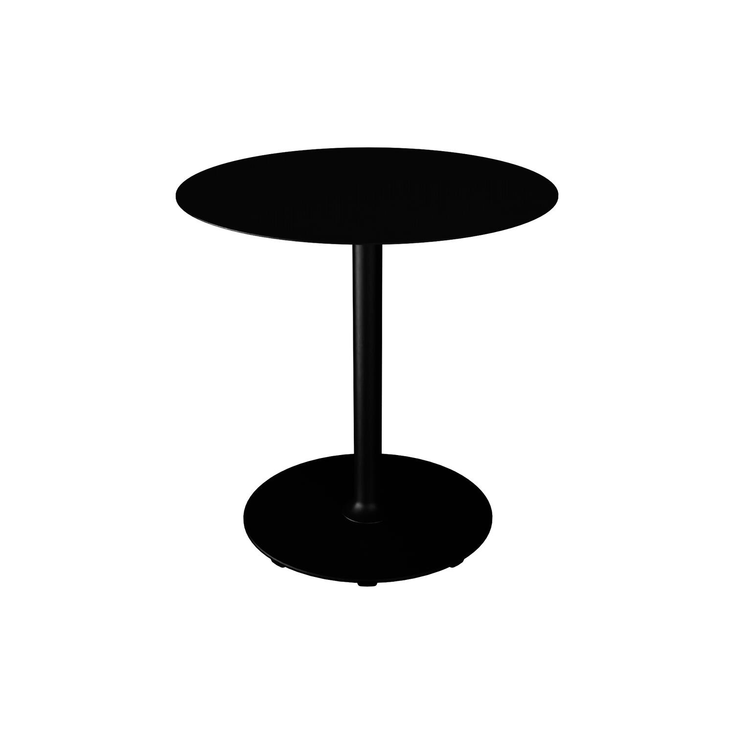 PICO Caf&eacute; Table with Round Base ø 74, black