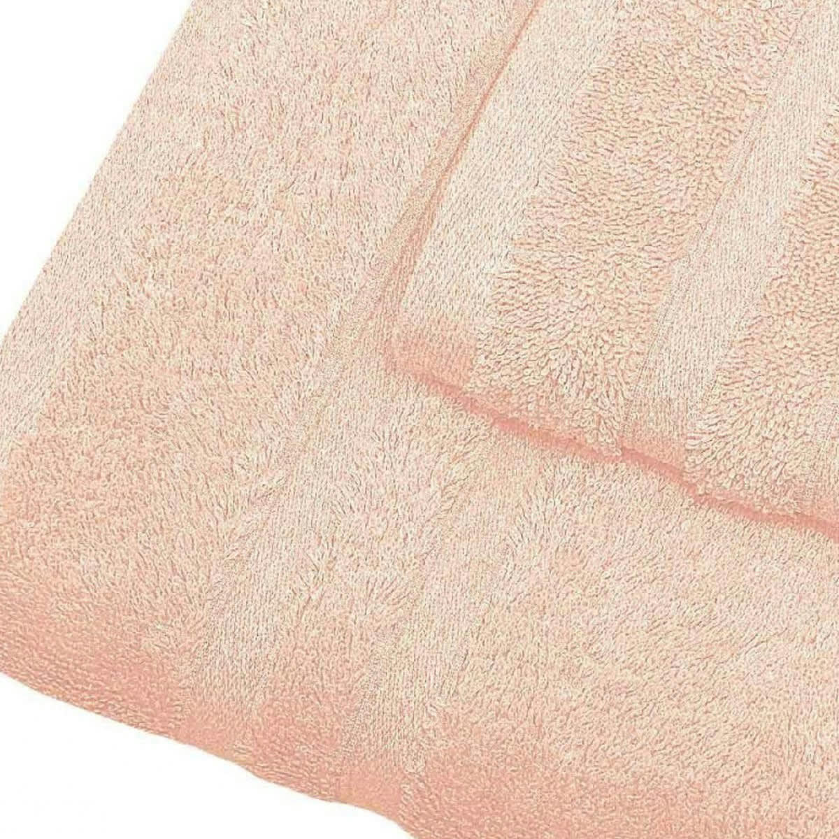 SENSILK - Drap de bain 600 gr/m²  poudre 70x140 cm