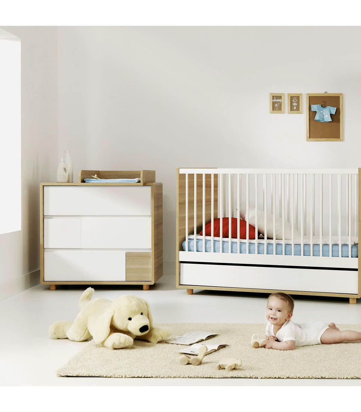 EVOLVE - Commode 3 tiroirs - L94,5 cm