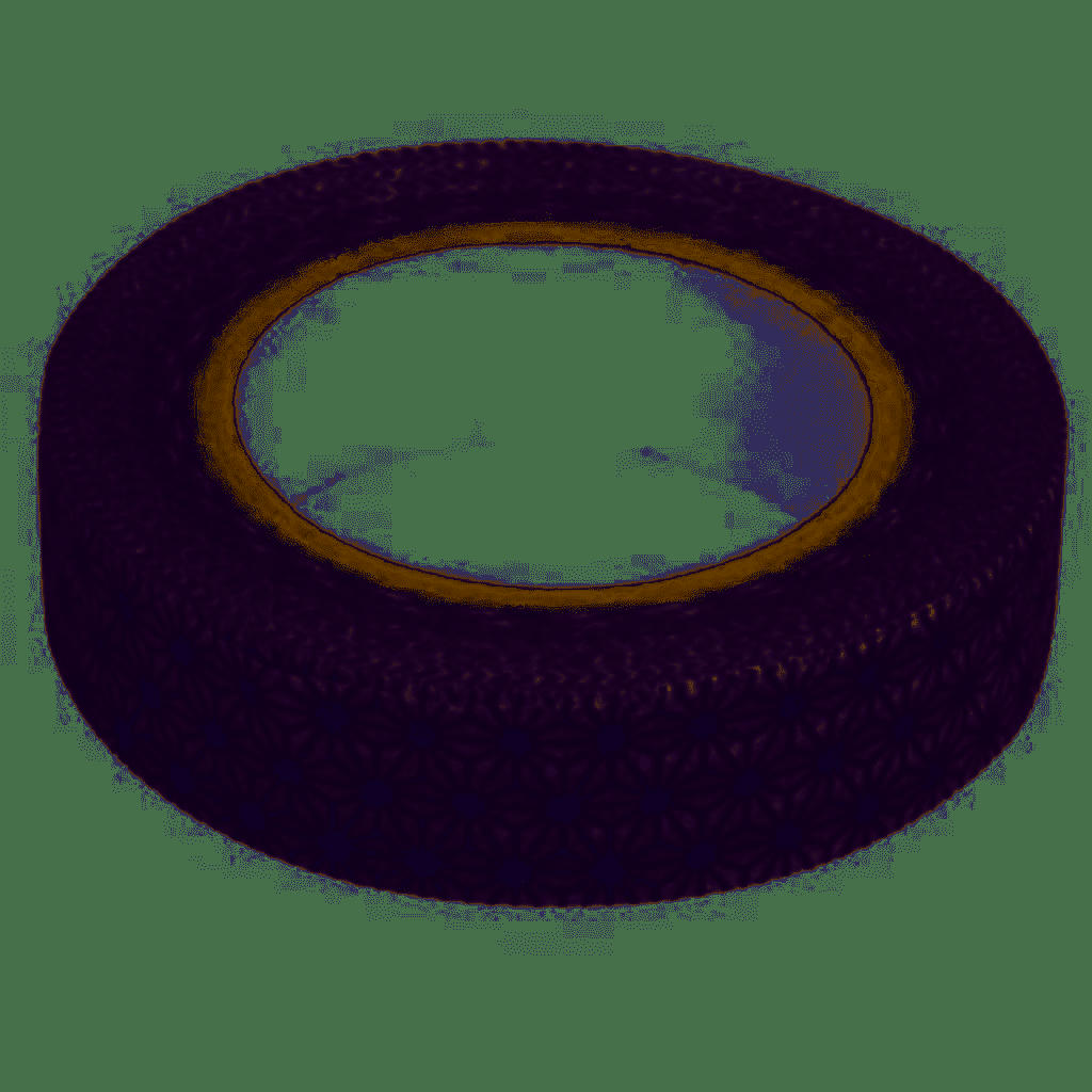 ÉTOILES - Washi tape étoiles blanc violet