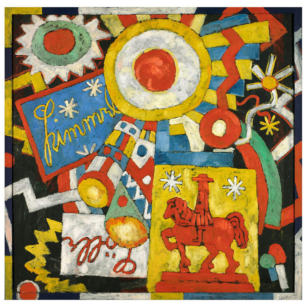 - Tableau impression sur toile Himmel Marsden Hartley 50x50cm