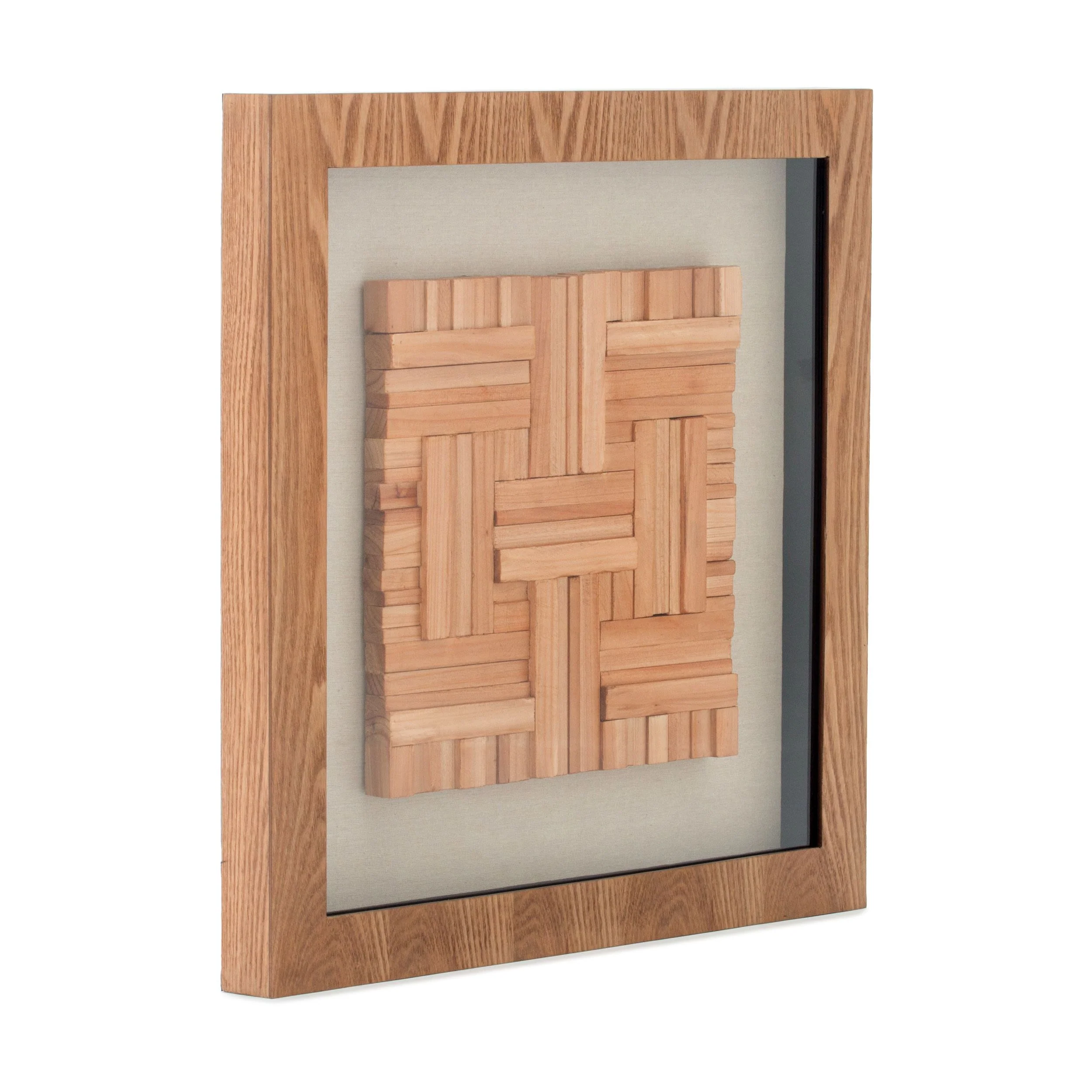 Decoratief wandobject Carré I 60cm x 60cm
