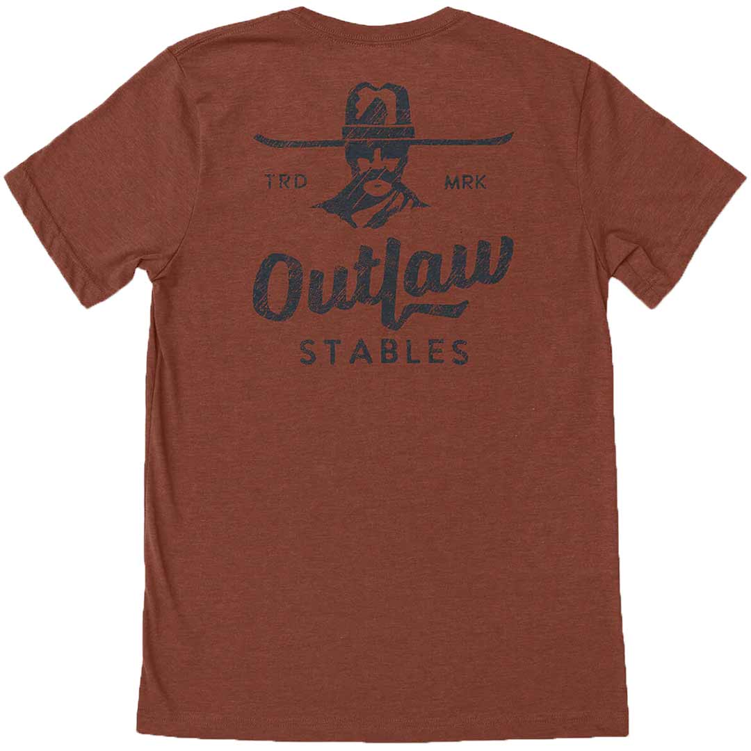 Мужская футболка Cowboy Cool Outlaw Stables