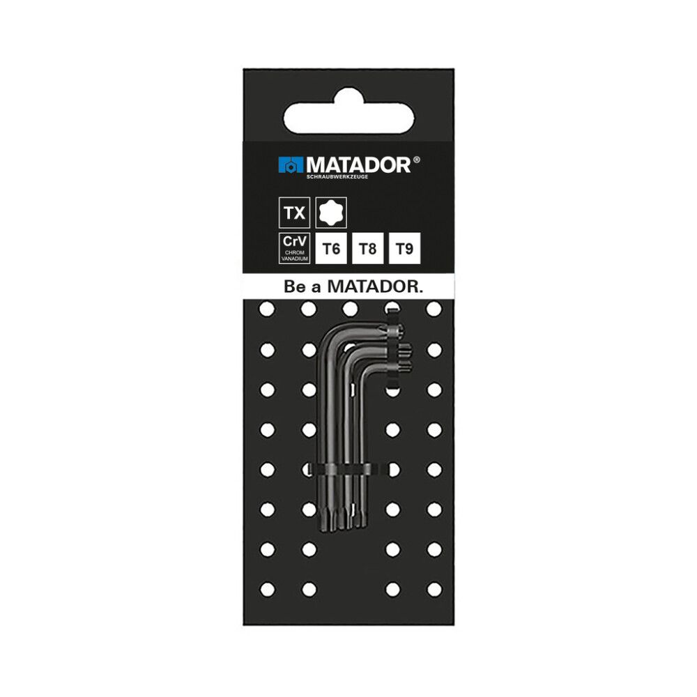UNBRACO MATADOR T6/8/9 3-DELER