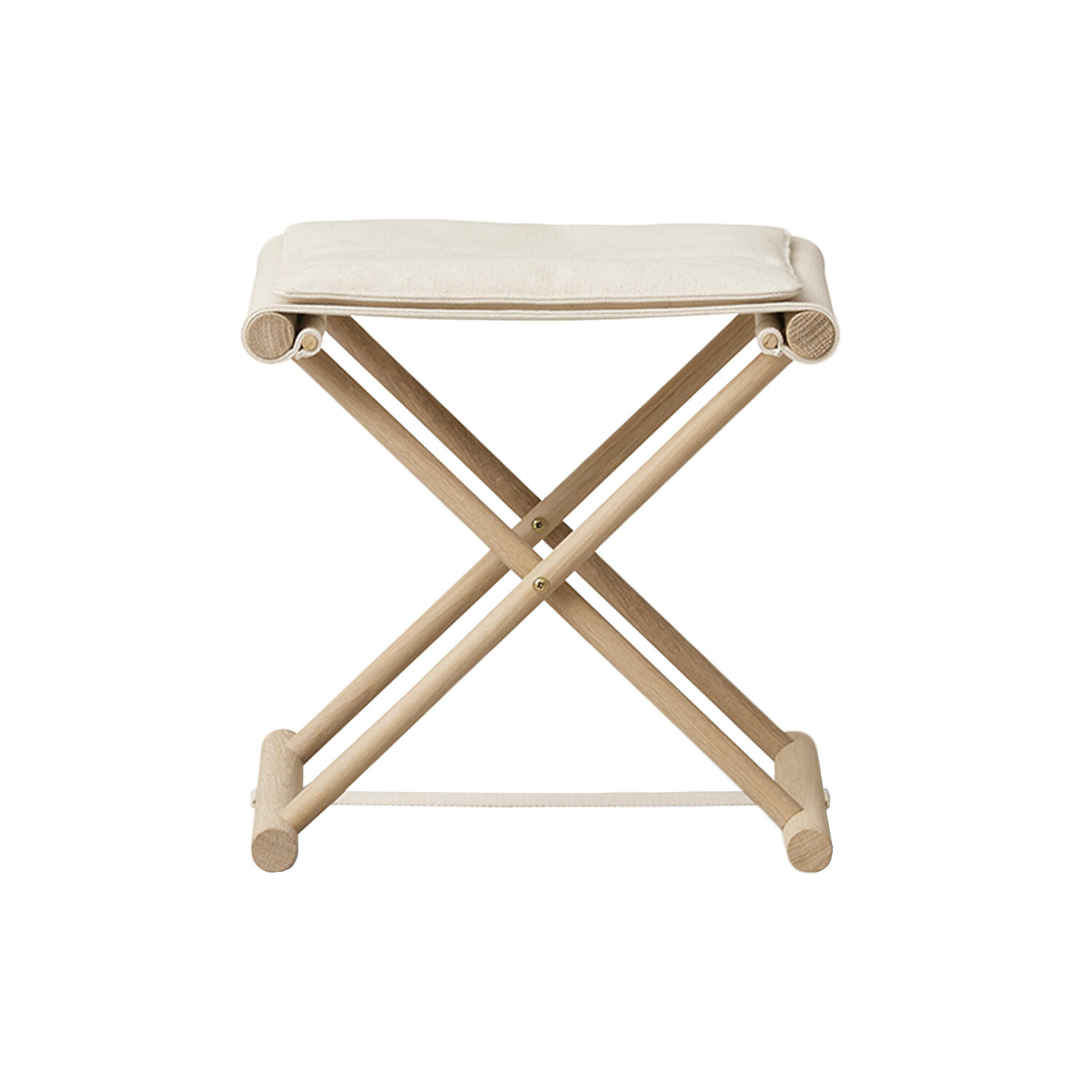 Camp toddler taburet, eg/ufarvet