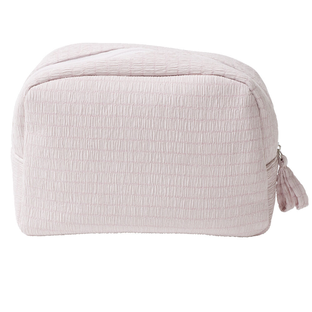 Trousse de toilette en tissu 20x6xH13cm (2 modèles)