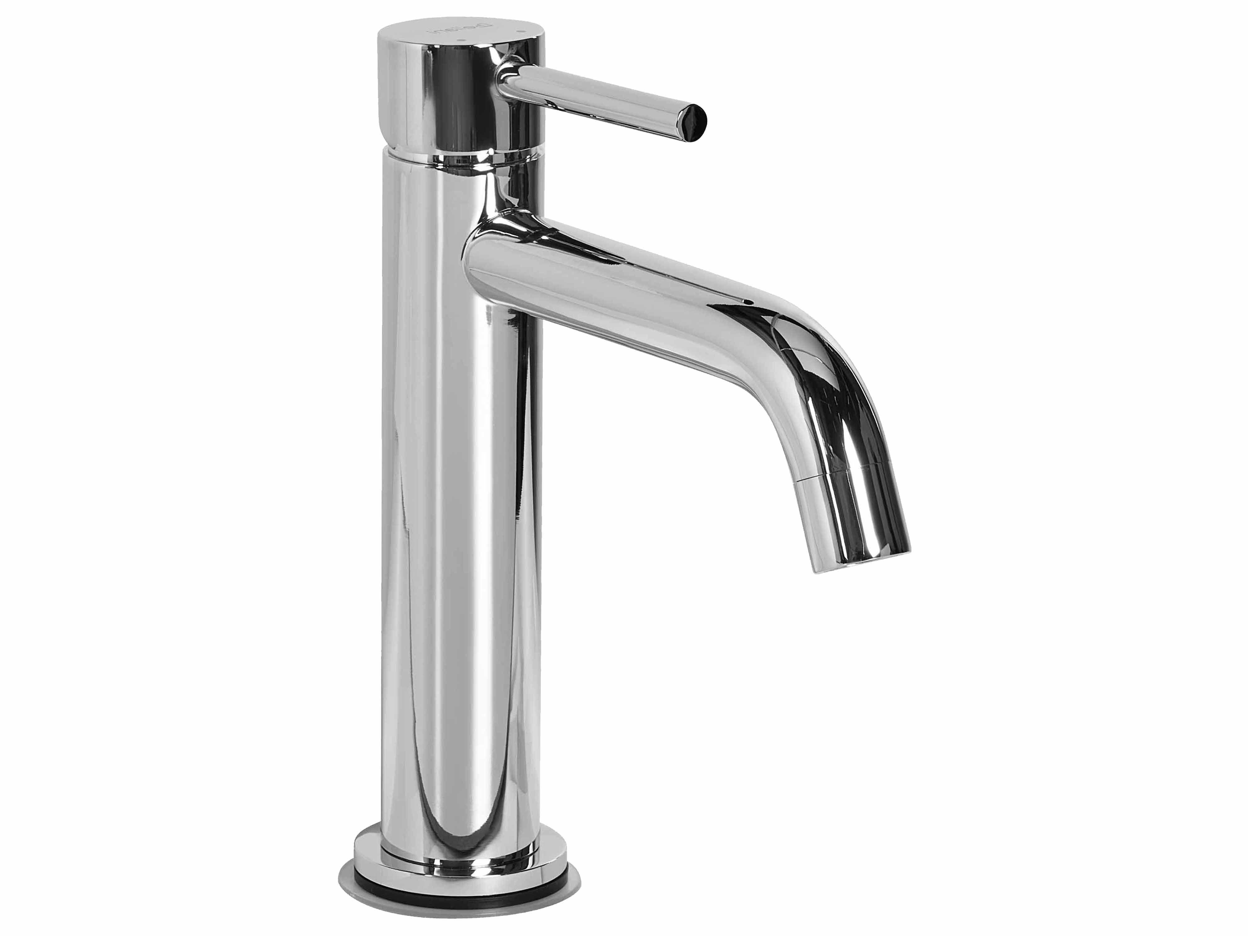 Basin Mixer Tap SALINAS Brass Silver