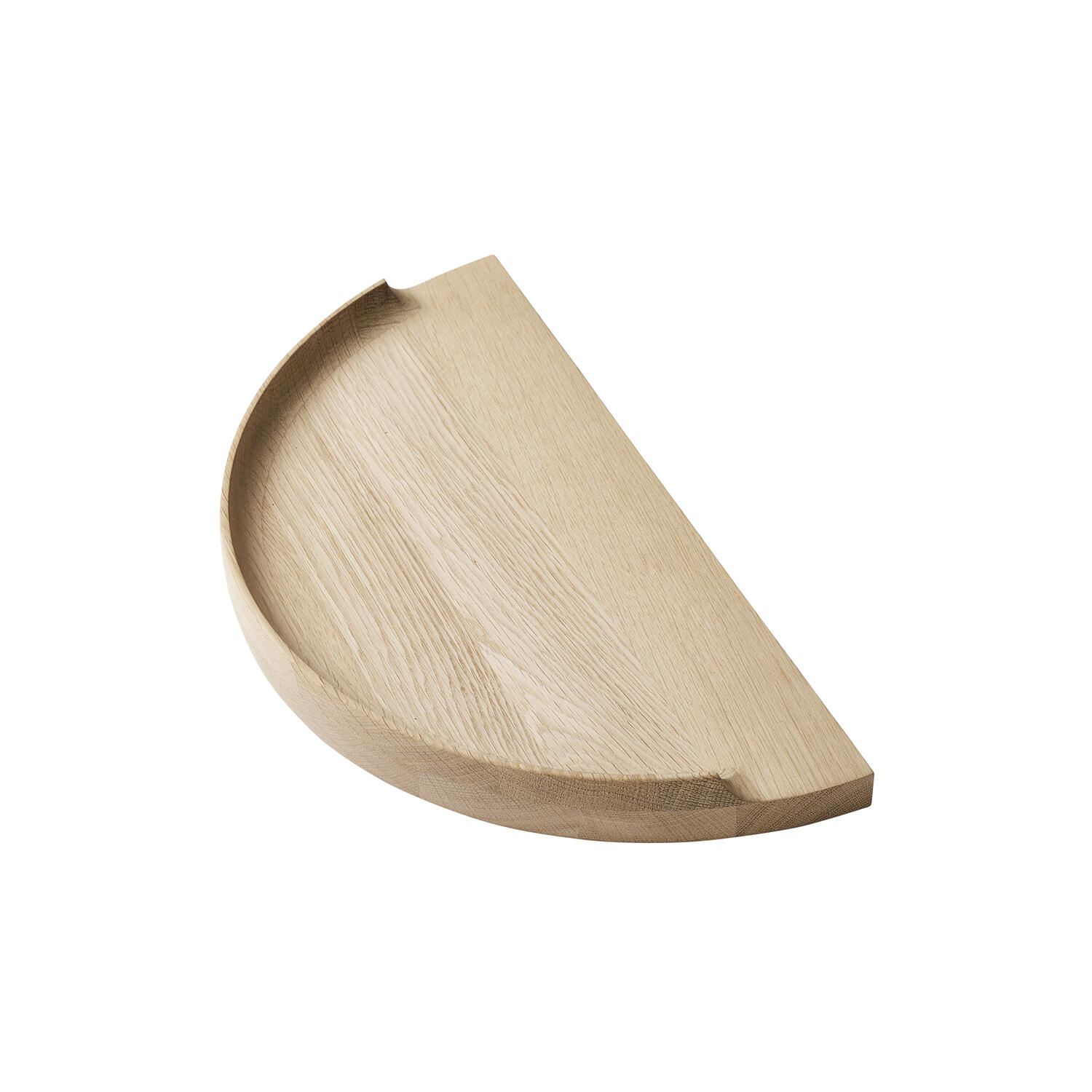 Arcus Console Shelf, hvidolieret eg