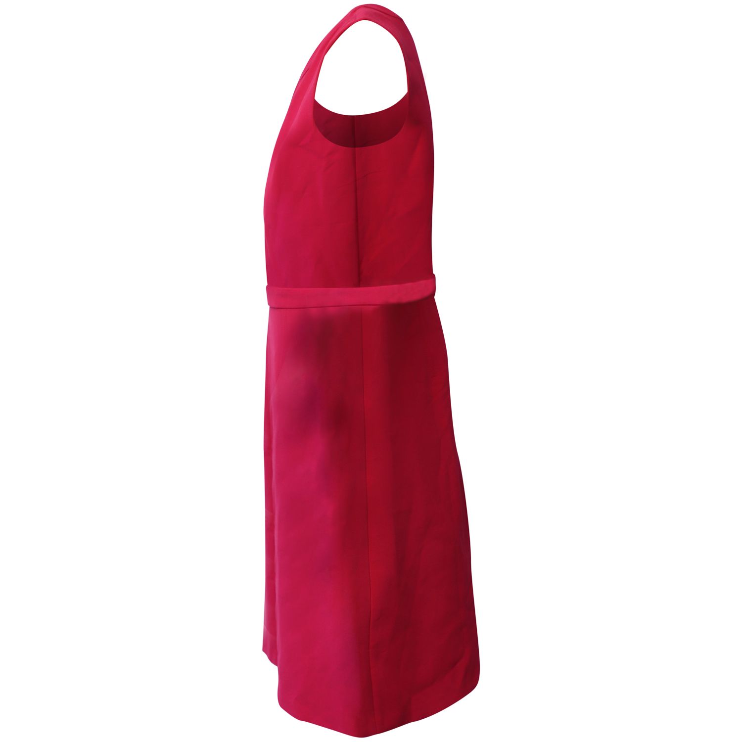 Diane Von Furstenberg Preloved Sheath Dress in Red Polyester