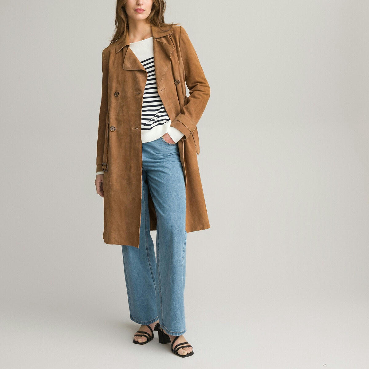 Pull basique marinière en coton bio