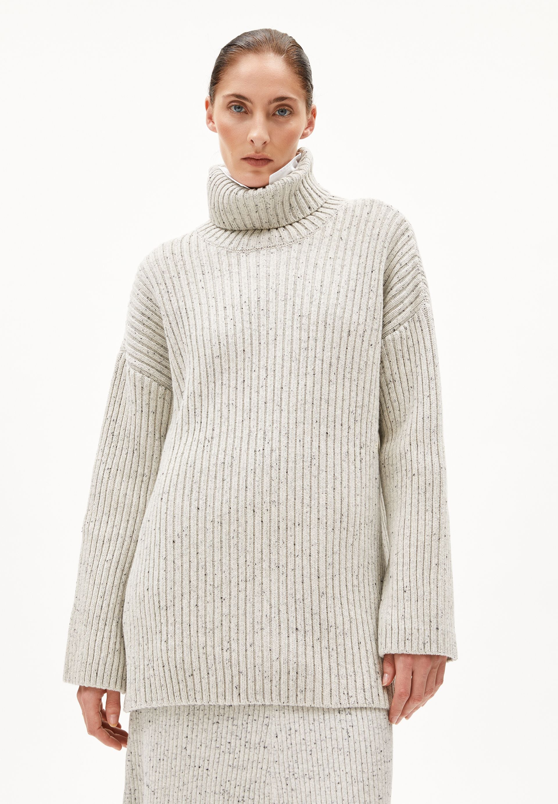 SABIRAA TWEED STRICKPULLOVER