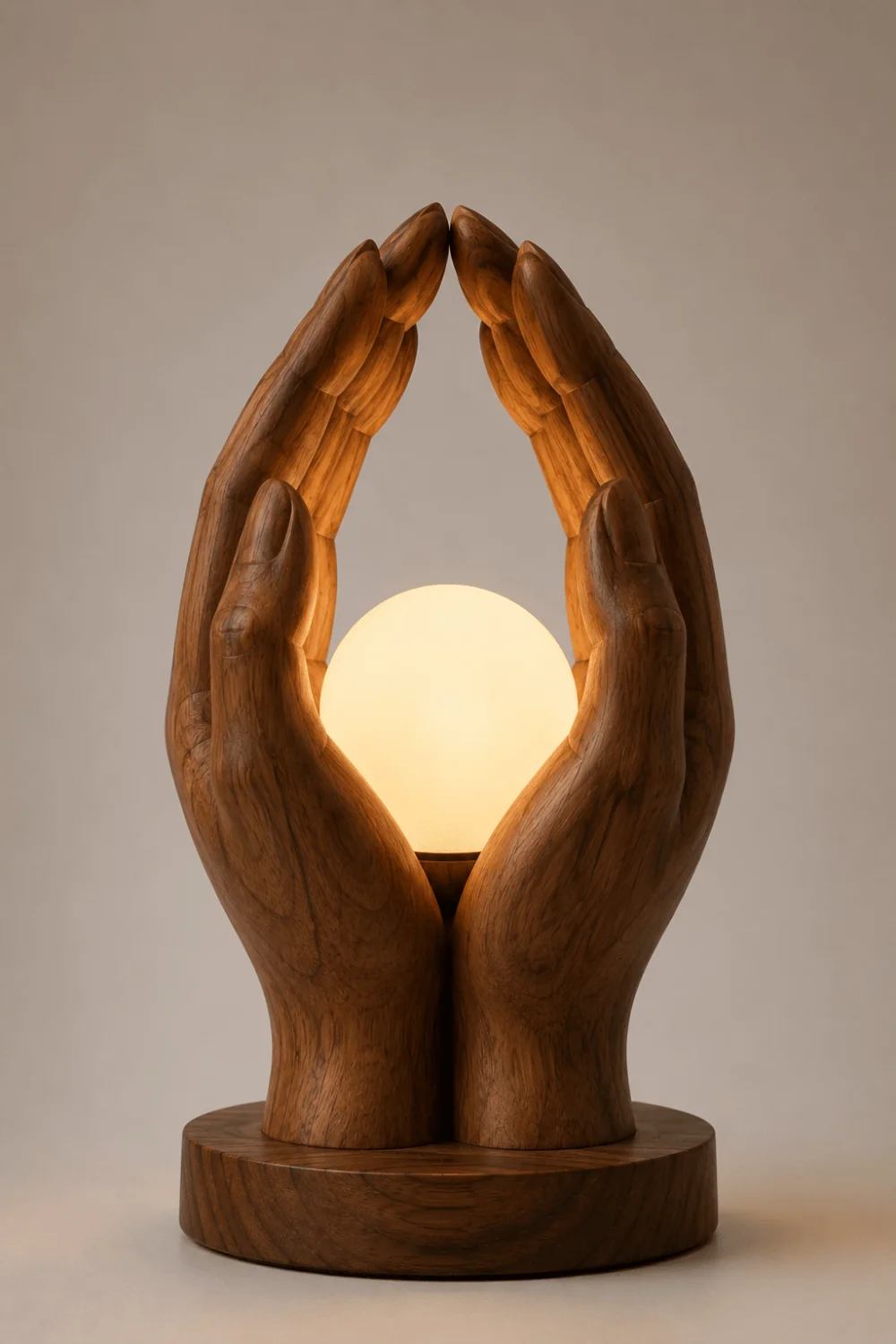 Wooden Art Lamp #WL075