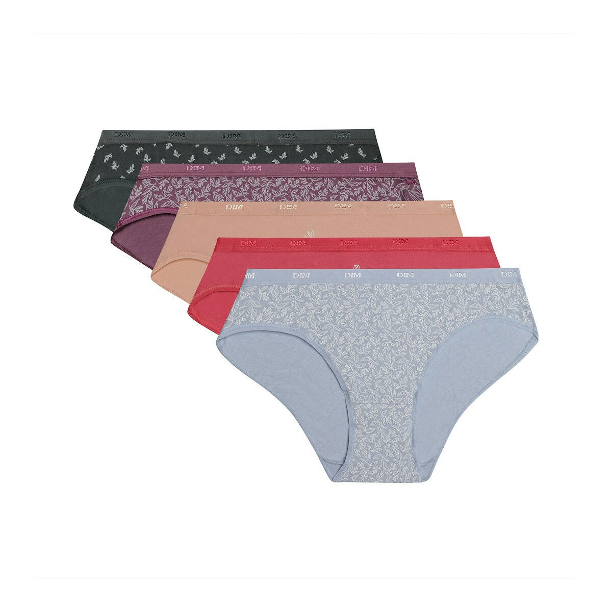 Lot de 5 boxers pockets coton