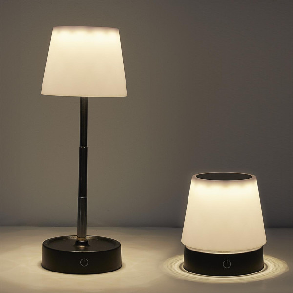 LAMPKA TELESKOPOWA Lumio dotykowa wysokość 11 – 29,5 cm
