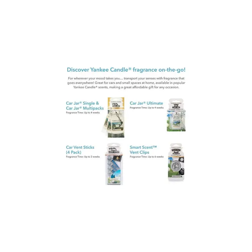 Lufterfrischer 4er-Set Yankee Candle