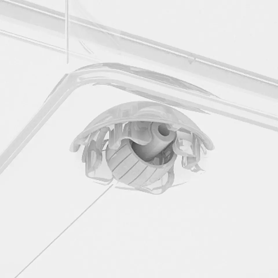 Kis Spinning Opbergbox M - 30L - transparant