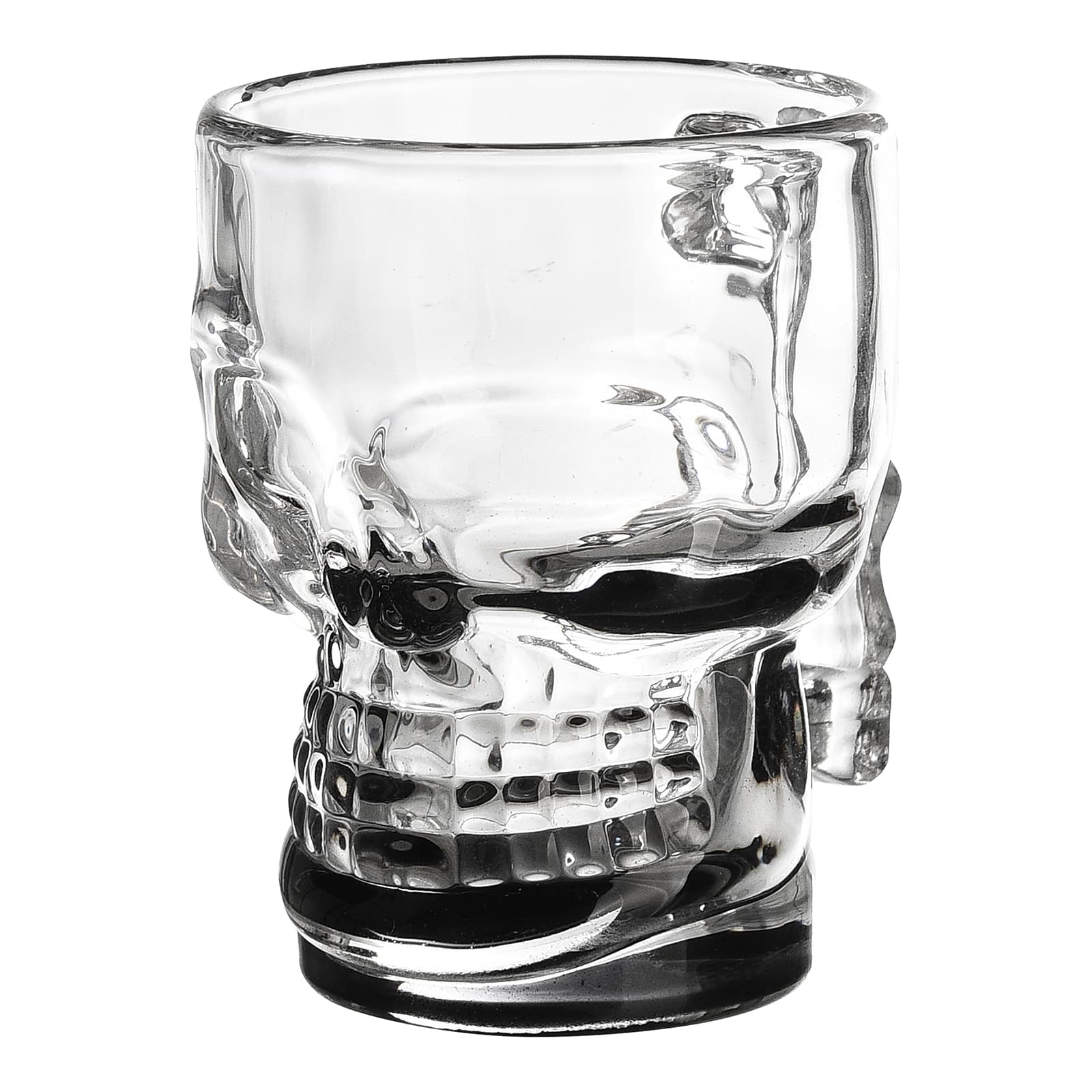 Schnapsglas Totenkopf Klar, ⌀ 5 cm, H 60 mm