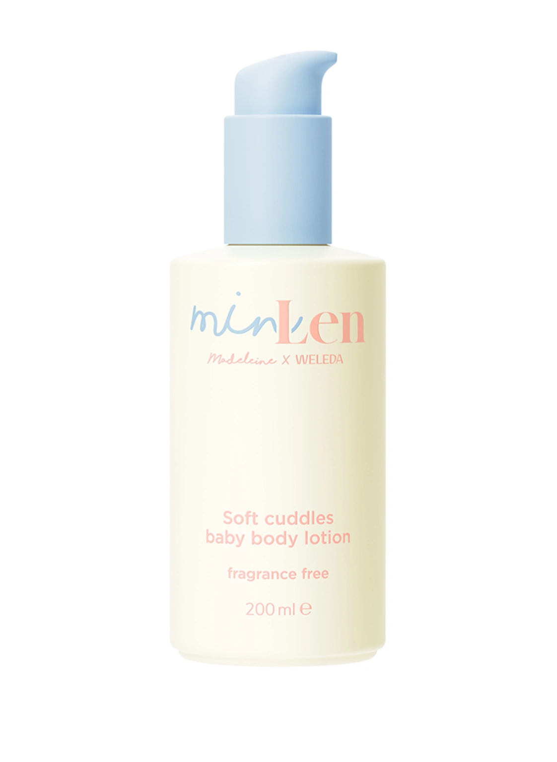 minLen SOFT CUDDLES BABY BODY LOTION